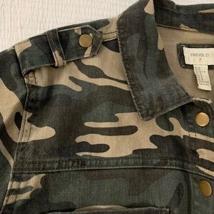 Forever 22 Camo Jacket